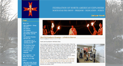 Desktop Screenshot of northstarexplorers.org
